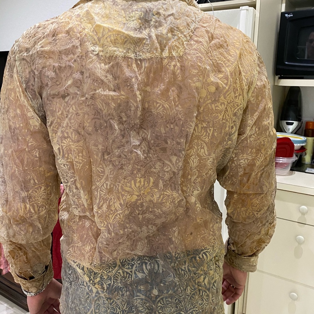 Avva button down sheer - Picture 2 of 5